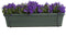 Campanula Addenda Lavender in ELHO ® Green Basics balkonbak (Bladgroen) met metalen balkonrek ↨ 30cm - hoge kwaliteit planten