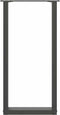 vidaXL - Salontafelpoten - 2 - st - U-vormig - 38x(72-73) - cm - staal - antraciet
