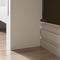 Tectake Radiatorombouw Vila - Radiatorafdekking - Lamellenontwerp - Wit - 152,5x19x82cm