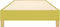vidaXL - Bedframe - zonder - matras - 100x200 - cm - stof - groen