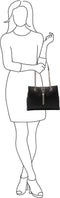 Valentino Bags Divina - Dames Handtas - 3 compartimenten - Zwart