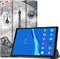 imoshion Tablet Hoes - Geschikt voor Lenovo Tab M10 Plus, Lenovo Tab M10 FHD Plus - Design Trifold Bookcase - Parijs