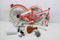 Volare Melody Kinderfiets - Meisjes - 20 inch - Koraal Rood - Prime Collection