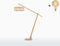 GOOD&MOJO Vloerlamp Bromo - Bamboe - 175x60x207cm - Scandinavisch,Bohemian - Staande lampen voor Woonkamer - Slaapkamer