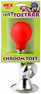 PexKids kindertoeter posthoorn - rood / zilver