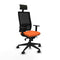 Bureaustoel met hoofdsteun Piqueras y Crespo 1D066N1 Oranje