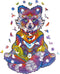 UNIDRAGON Houten Puzzel Voor Volwassenen Dier - Uitstralende Wasbeer - 281 stukjes - King Size 30x40 cm