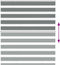 vidaXL - Zebra - rolgordijn - 120x100 - cm - stofbreedte - 115,9 - cm - donkergrijs