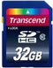 Transcend Premium SDHC kaart 32GB - Class 10 - 30 Mb/s schrijfsnelheid (1 stuk)