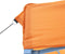 vidaXL - Partytent - inklapbaar - pop-up - met - 2 - zijwanden - oranje