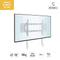 TM Electron - TV houder - VESA 600x400mm - Max 80 kg - Donker grijs