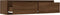 vidaXL - Tv-meubel - LED-verlichting - 100X35,5x25 - cm - bruin - eikenkleur