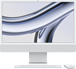 Apple iMac (2023) - All-in-one - M3 8-core 10-core GPU 16GB RAM 256GB SSD - Zilver