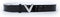Valentino Bags Forever - Kledingriem - Imitatieleer - Zwart lak 110 CM