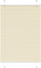 vidaXL - Plissé - rolgordijn - 90x150 - cm - stofbreedte - 89,4 - cm - polyester - crème
