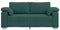 vidaXL - Ligzetel - Sofa - Donkergroen - 140 - cm - Stof
