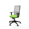 Piqueras y Crespo 1D066G0 - Bureaustoel - Verstelbare hoogte met armleuning - Pistache