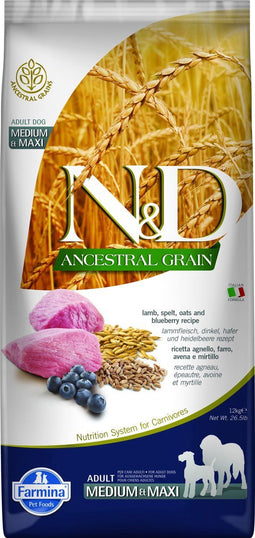 Farmina Pet Food N&D Ancestral Grain Canine 12 kg Adult Lam