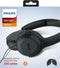 Philips TAUH201 - On-ear hoofdtelefoon - Neodymium-driver 32 mm - Zwart