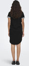 JDY JDYIVY S/S DRESS JRS NOOS - Jurk - O-hals Korte mouwen - Zwart