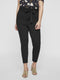 VERO MODA VMBECCA - Broek - High waisted - Paperbag - Zwart