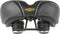 Velo Tour Air Fietszadel Arc-tech Elastomeer Zwart
