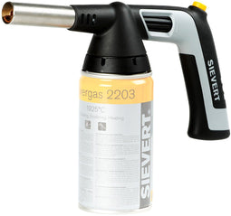 SIEVERT Handyjet brander 220383 - piezo ontsteking - 1.8 kW - zilver oranje
