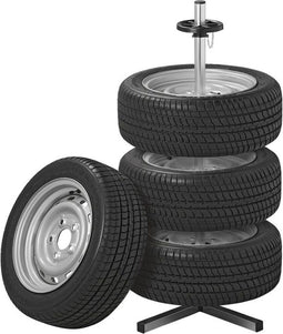 ProPlus Velgenstandaard - Bandenstandaard - Bandbreedte tot 225 mm - Aluminium - Voor 4 Banden