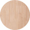 vidaXL - Tafelblad - rond - Ø50x2,5 - cm - onbehandeld - massief - eikenhout