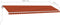 vidaXL - Luifel - vrijstaand - automatisch - 600x350 - cm - oranje - en - bruin