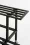 Mica Decorations Greenrax Plantentafel - L90 x B44 x H42 cm - Metaal - Zwart