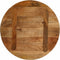 vidaXL - Tafelblad - Ø - 40x2,5 - cm - rond - massief - ruw - mangohout