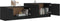 vidaXL - Tv-meubel - 158,5x36x45 - cm - bewerkt - hout - zwart