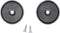 Max Hauri AG 136352 Montageaccessoire (l x b x h) 41 x 41 x 8 mm Metaal 1 stuk(s)