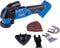 Scheppach C-MT40-X - Accu Multitool 20V - Variabele snelheid 10.000-40.000 tpm - (5 accessoires)