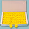 Set van 12 stuks kleine fluffy paas kuikentjes, 3 cm, paasdecoratie, paaskuikentjes