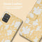 iMoshion Hoesje Geschikt voor Samsung Galaxy A51 Hoesje Met Pasjeshouder - iMoshion Design Bookcase smartphone - Geel / Yellow Flowers