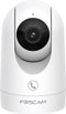 Foscam R8M - Ultra HD WiFi6 Pan Tilt camera - 360° Auto Tracking - Persoons- en huisdierdetectie