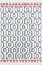 vidaXL - Vloerkleed - 160x230 - cm - katoen - grijs
