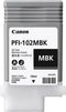 Canon PFI-102BK - Inktcartridge - 130 ml - Mat Zwart