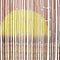 vidaXL - Insectengordijn - Palmboom - print - 90x220 - cm - bamboe