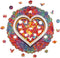 UNIDRAGON Houten Puzzel Voor Volwassenen Mandala - Bewuste Liefde - 350 stukjes - King Size 33 cm