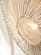 GOOD&MOJO Wandlamp Zanzibar - Rotan - Ø55cm - Binnen Modern