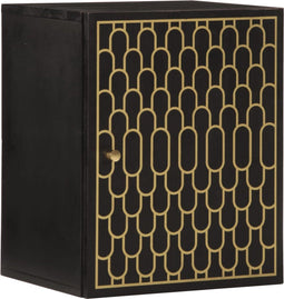 vidaXL - Badkamerwandkast - 38x33x48 - cm - massief - mangohout