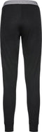 ODLO SUW Bottom Pant MERINO 200 - Thermobroek - 100% Merino Wol - Zwart - Maat S