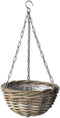 Hanging Basket Riet Grey D30cm