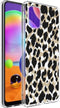 iMoshion Hoesje Geschikt voor Samsung Galaxy A31 Hoesje Siliconen - iMoshion Design hoesje - Goud / Zwart / Golden Leopard