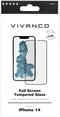 Vivanco iPhone 14 - Screenprotector - Zwart