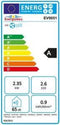 Everglades EV9051 - Mobiele airco - 8000 BTU - Geschikt voor 60 m³ - Wit