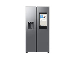 SAMSUNG RS90F66BETEF - Amerikaanse koelkast - Dispenser - Family Hub 21.5' - Mat Inox
